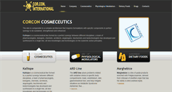 Desktop Screenshot of corconinternational.com